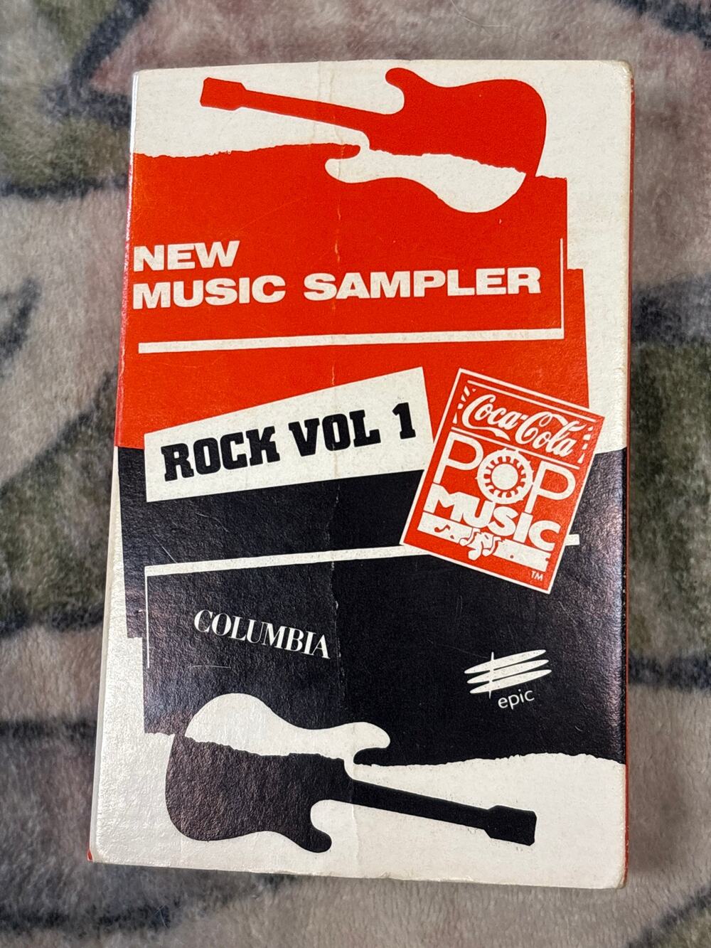 Various Artists New Music Sampler Pop Vol I Cassette 1991 Columbia Epic Promo